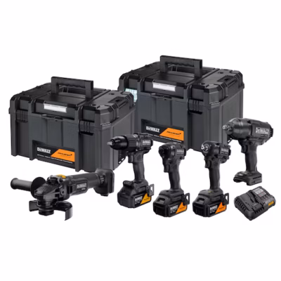 Zestaw elektronarzędzi  5-ELEMENTOWY 3x5Ah DeWalt x McLaren DCK5222MP3T-QW