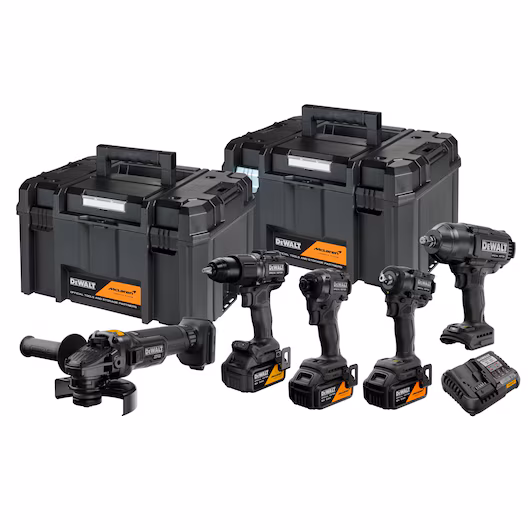 Zestaw elektronarzędzi  5-ELEMENTOWY 3x5Ah DeWalt x McLaren DCK5222MP3T-QW