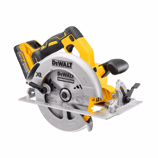 Pilarka tarczowa akumulatorowa 184 mm 18V XR 2x5,0Ah DeWalt DCS570H2T-QW - obrazek 3