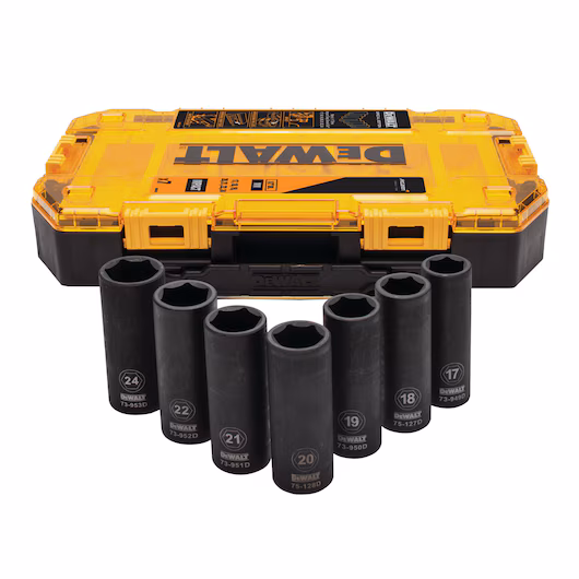 DEWALT x MCLAREN Zestaw 7 nasadek DT70905-QZ