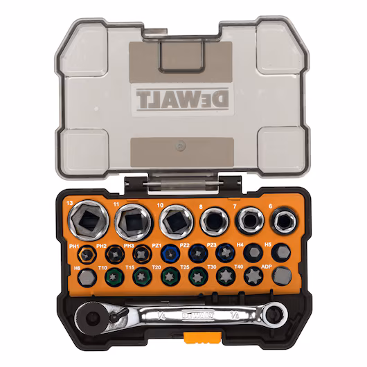 DEWALTxMCLAREN ZESTAW 24-ELEMENTOWY DT70906-QZ - obrazek 3