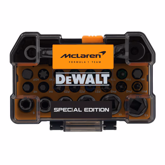 DEWALTxMCLAREN ZESTAW 24-ELEMENTOWY DT70906-QZ
