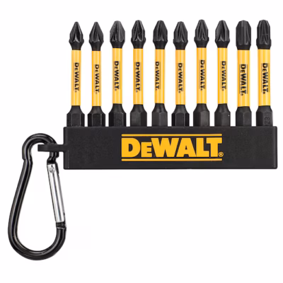 ZESTAW BITÓW 10 szt. mix PZ 57mm SD  DeWalt DT7276-QZ