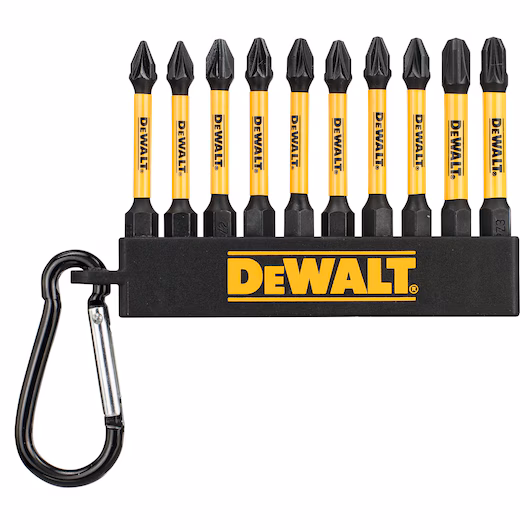 ZESTAW BITÓW 10 szt. mix PZ 57mm SD  DeWalt DT7276-QZ