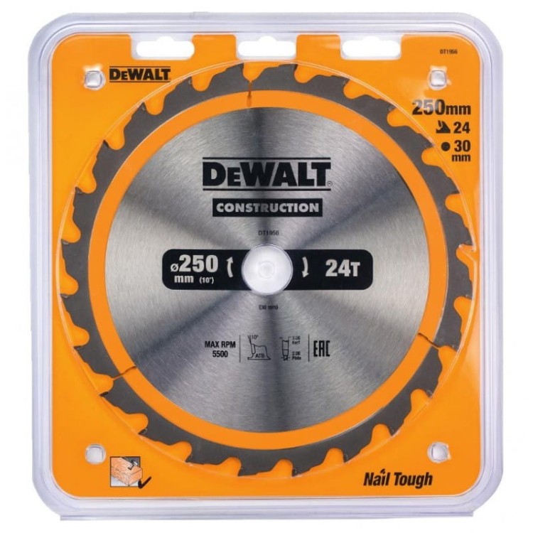 Tarcza do cięcia DeWalt 250X30X24Z DT1956-QZ