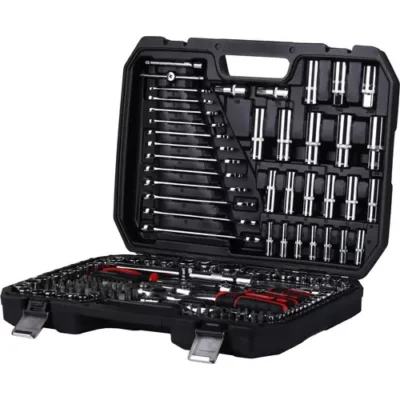 Komplet kluczy nasadowych 215 szt. Schmith SQN-215