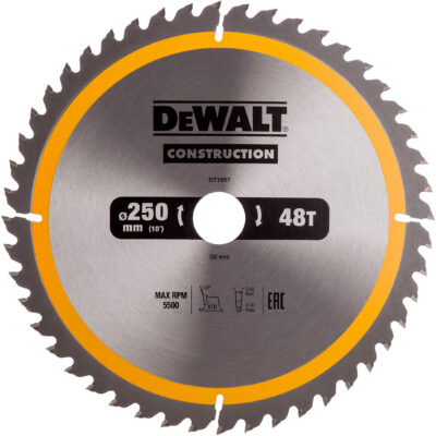 Tarcza do cięcia Dewalt 250X30X48Z DT1957-QZ