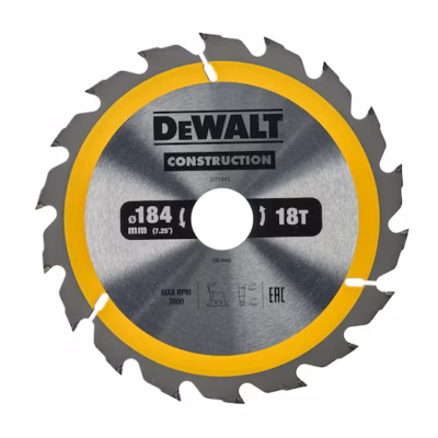 Tarcza do cięcia drewna 184x30x18T DeWalt DT1941-QZ
