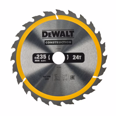 Tarcza do cięcia drewna 235x30x24T DeWalt DT1954-QZ