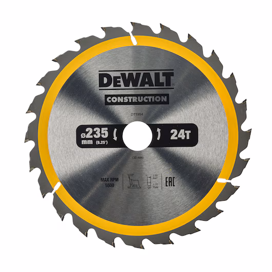 Tarcza do cięcia drewna 235x30x24T DeWalt DT1954-QZ