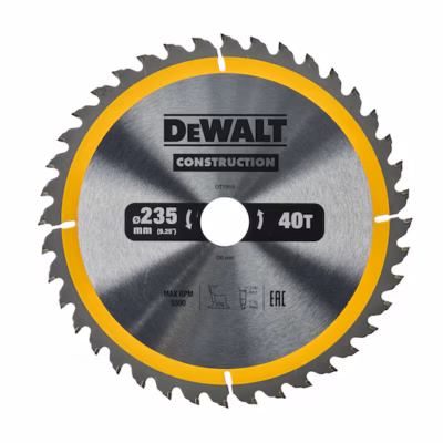 Tarcza do cięcia drewna 235x30x40T DeWalt
