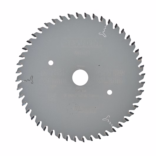 Tarcza do zagłębiarki 165x20x48T  DeWalt DT1090-QZ