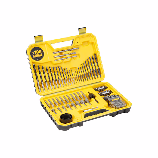 Zestaw bitów, wierteł i nasadek 100 części DeWalt DT71563-QZ