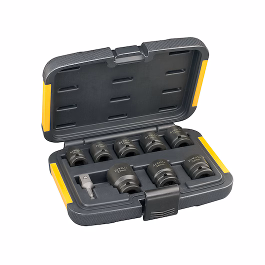 Zestaw nasadek udarowych 1/2 do zakrętarek 9 szt. DeWalt DT7507-QZ
