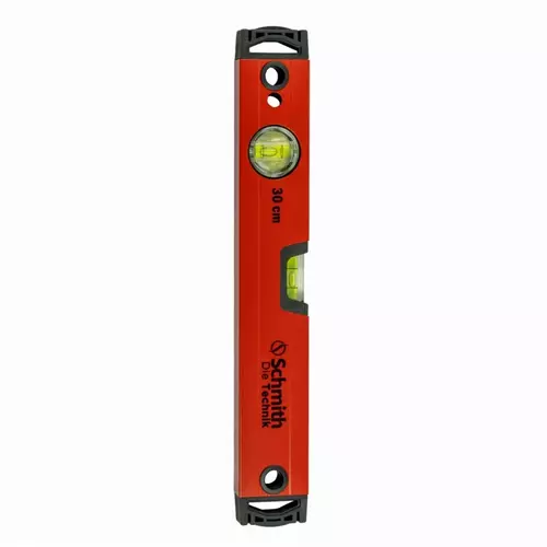 Poziomica 30 cm czerwona Schmith SPZG-30
