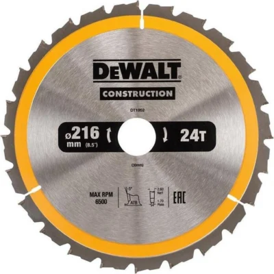 Tarcza do cięcia DeWALT 216X30X40Z DT1953-QZ
