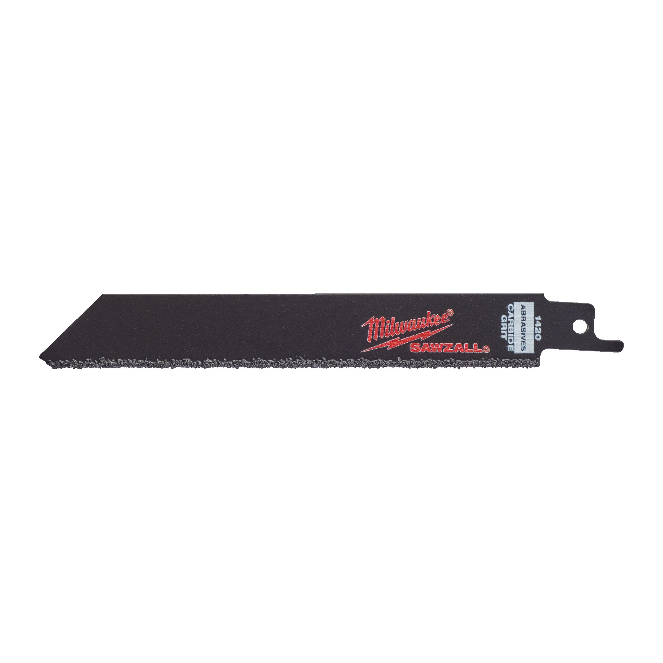 Brzeszczot do żeliwa, Włókna Szklane 150mm z nasypem węglika wolframu Milwaukee 48001420 1 szt.