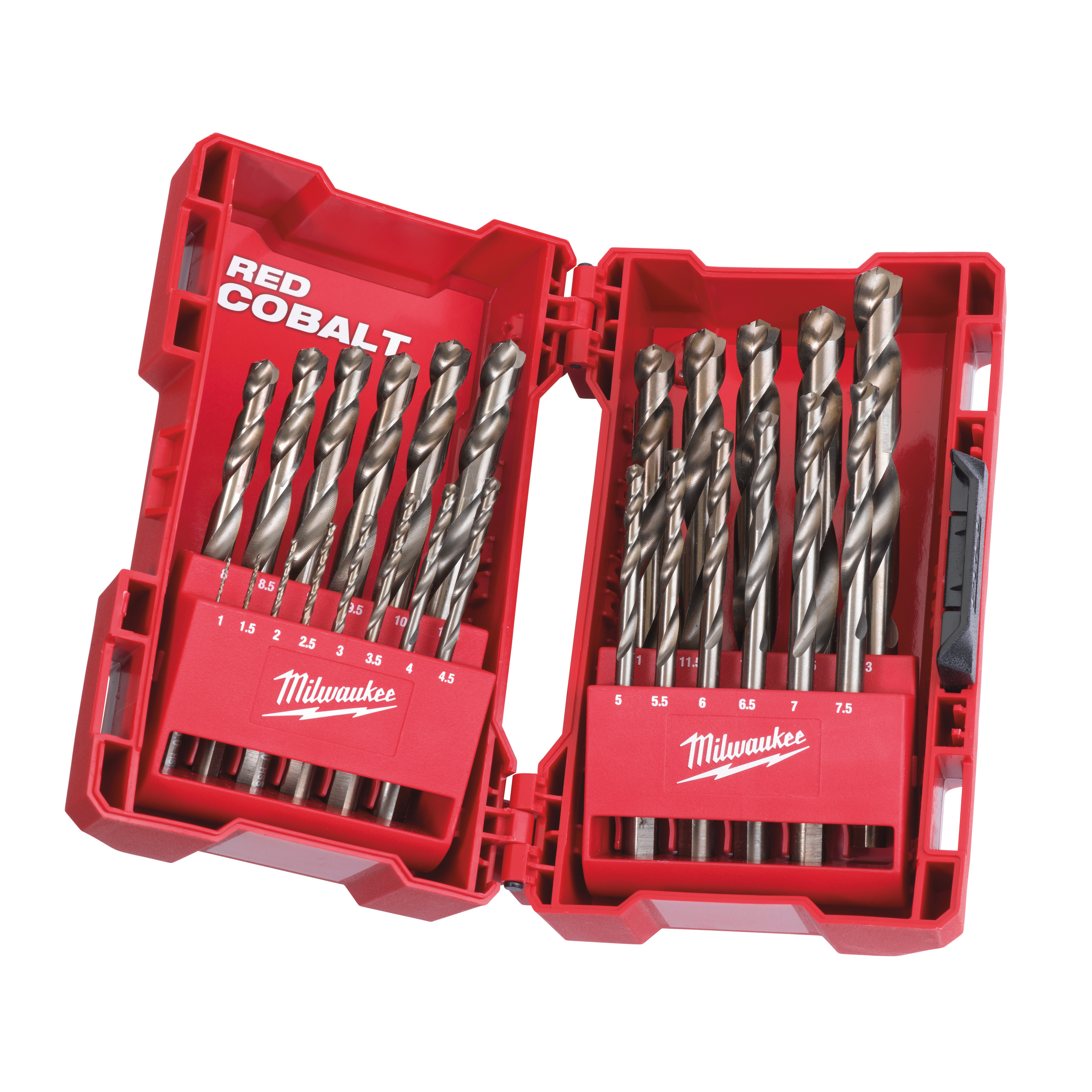Zestaw wierteł HSS-G RED COBALT 1-13 mm 25 szt. Milwaukee 4932352471