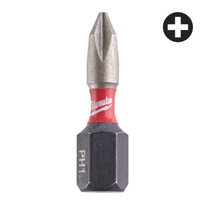 Bit udarowy PH1 x 25 mm 2 szt. Milwaukee 4932430850