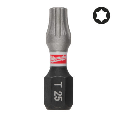 Bit udarowy T25 x 25 mm Milwaukee 4932430880