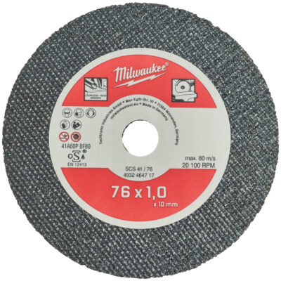 Tarcza 76 x 1 mm 5 szt. Milwaukee 4932464717