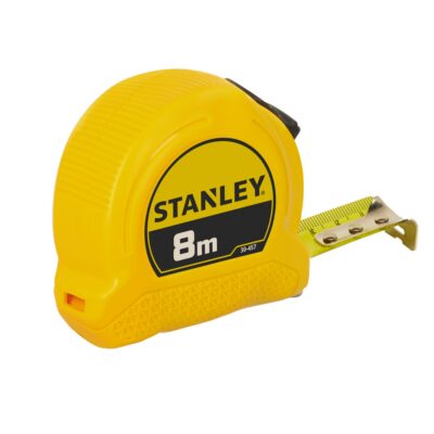 Miara zwijana Stanley 8 m x 25 mm, obudowa z tworzywa 1-30-457