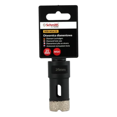 Otwornica diamentowa M14 - 25 mm Schmith SOD-M14/25