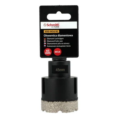 Otwornica diamentowa M14 - 45 mm Schmith SOD-M14/45