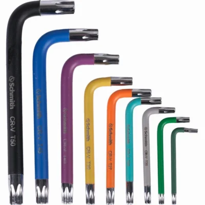 Zestaw kluczy TORX krótkie 9 szt. Schmith SQKT-3
