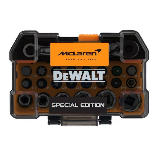 DEWALTxMCLAREN ZESTAW 24-ELEMENTOWY DT70906-QZ