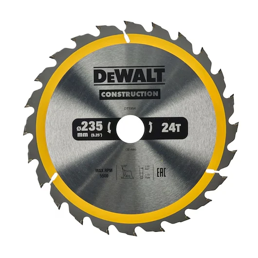 Tarcza do cięcia drewna 235x30x24T DeWalt DT1954-QZ