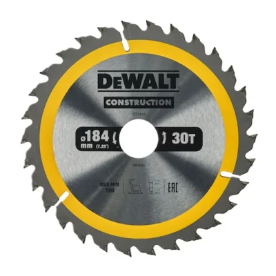 Tarcza pilarska do drewna 184 x 30 mm 30T DeWalt DT1942-QZ