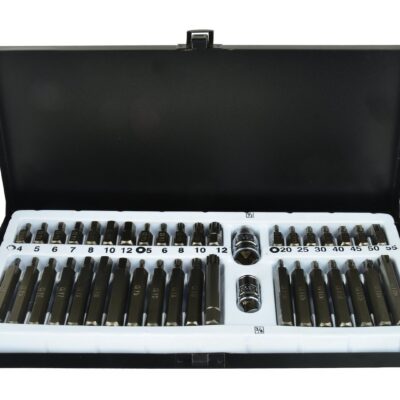 KOMPLET KLUCZY TORX CRV 40 ELEMENTÓW