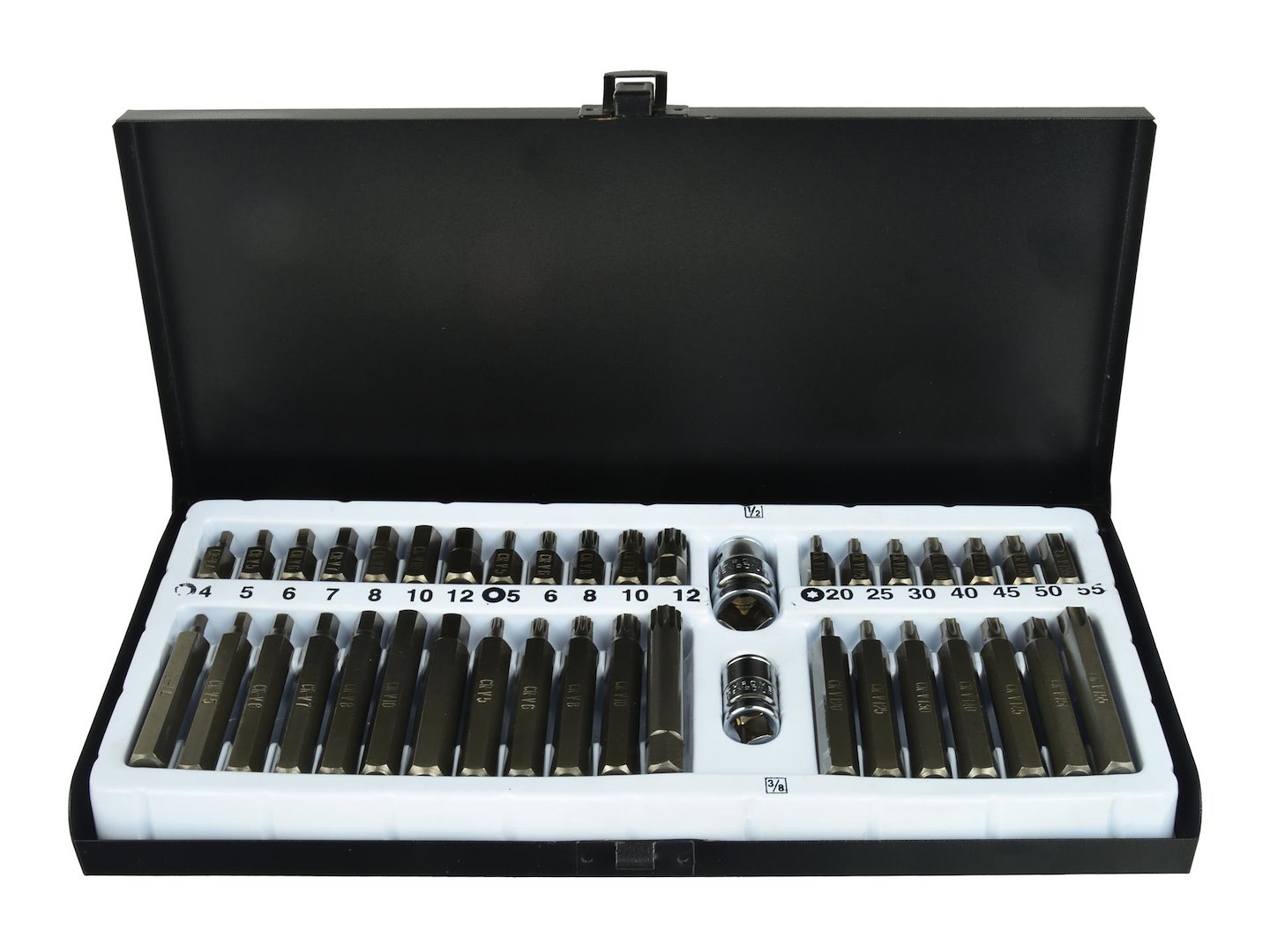 Zestaw kluczy trzpieniowych TORX, SPLINE i HEX 40 szt. CrV Geko G10030