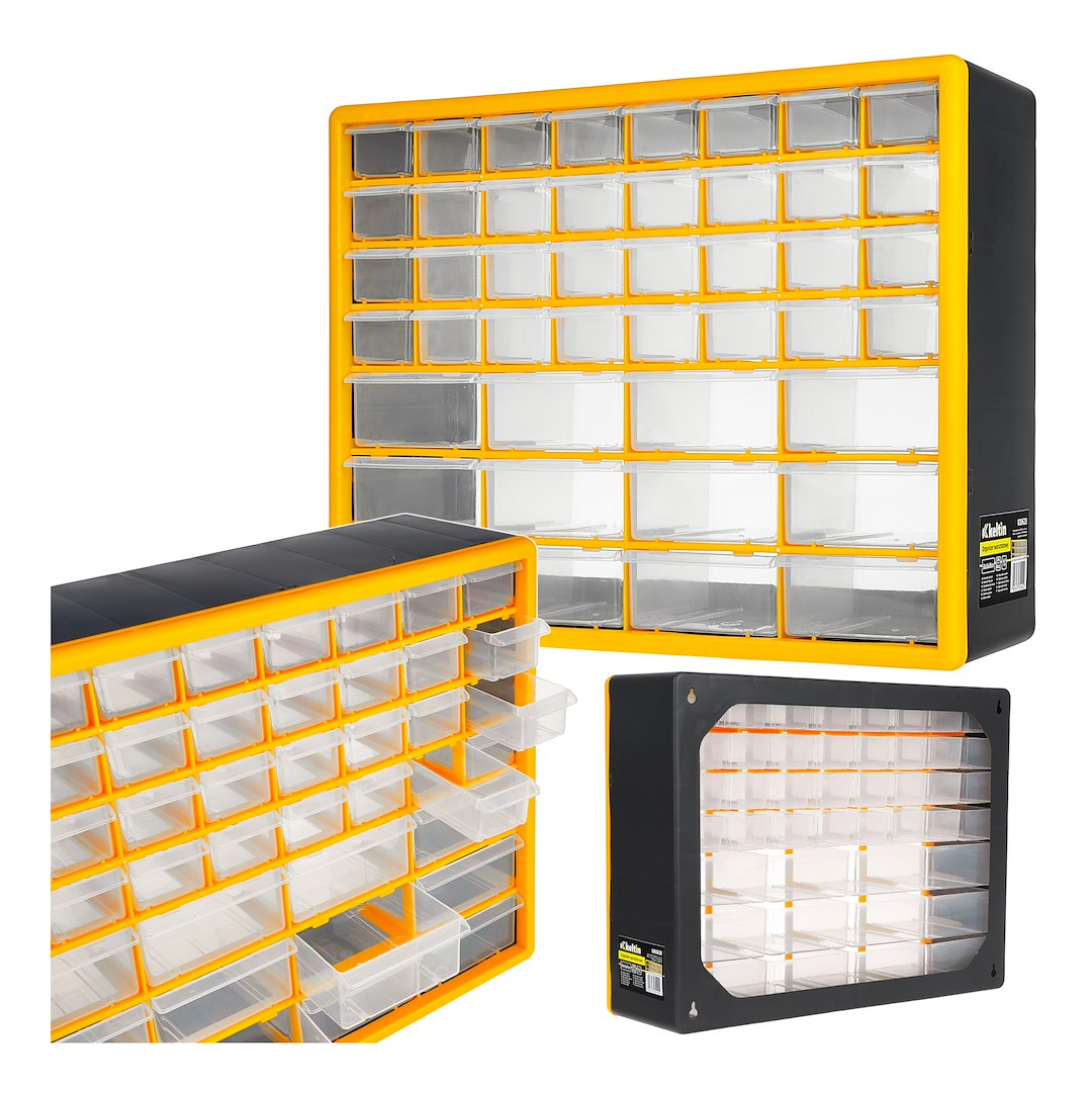Organizer warsztatowy 44 szuflady Geko K00628