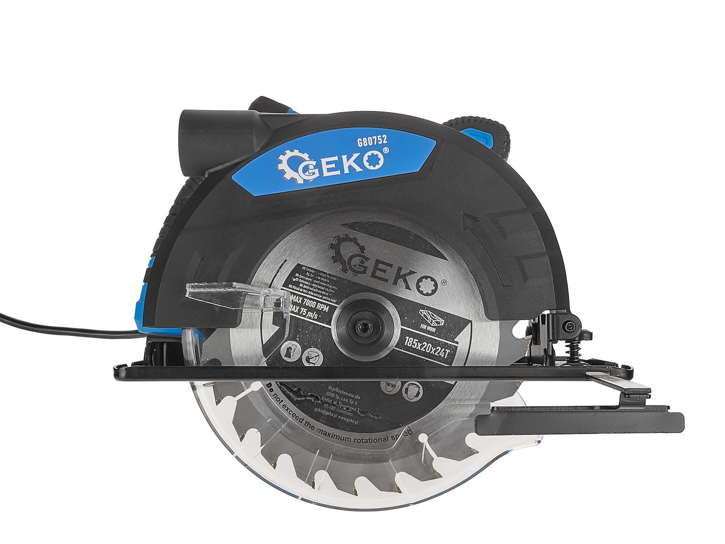 Pilarka tarczowa 185 mm 1200 W Geko G80752